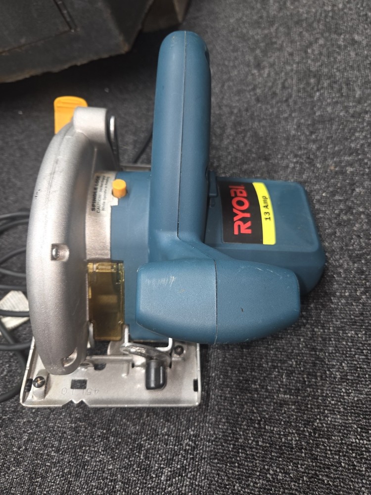 Ryobi Circular Saw CSB130JS w/ TOOL CASE BOX CORDED