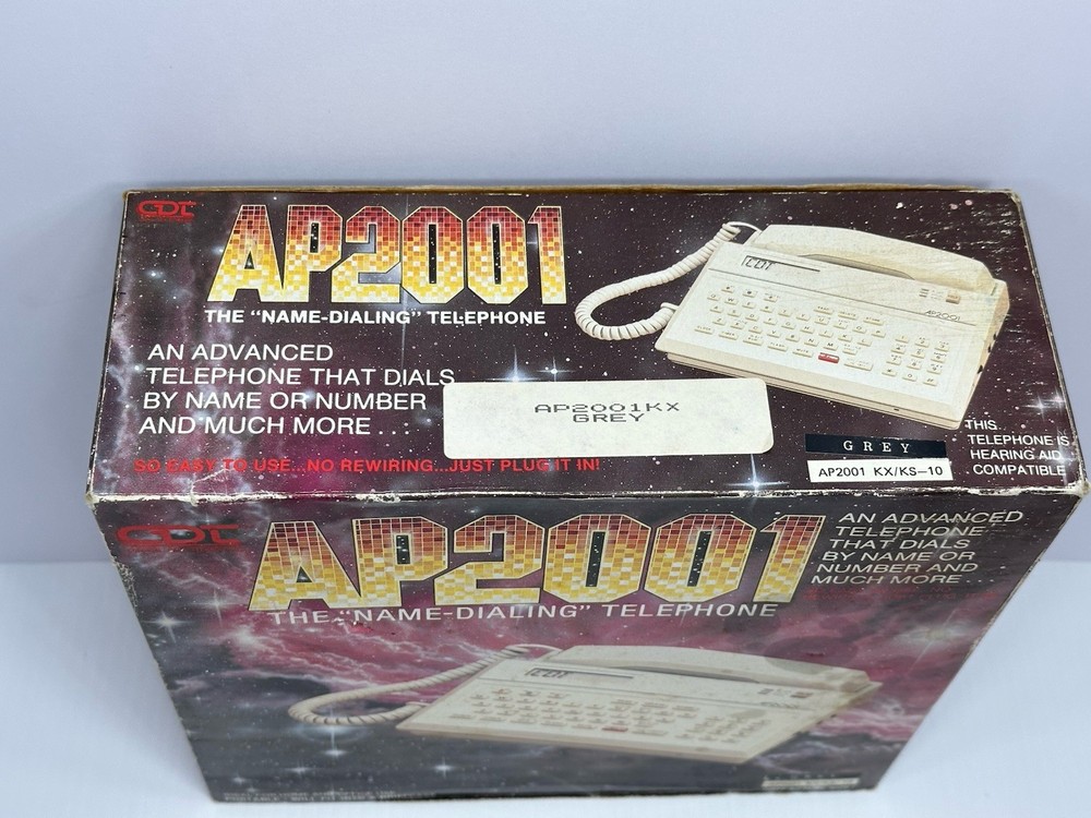 VTG CDT AP20021 Name Dialing Telephone Alphanumeric Computerized Office Phone