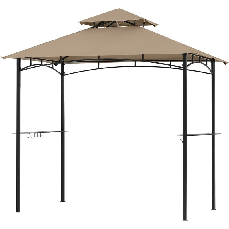 Replacement Gazebo Canopy Top UV Waterproof Polyester Fabric Outdoor Use