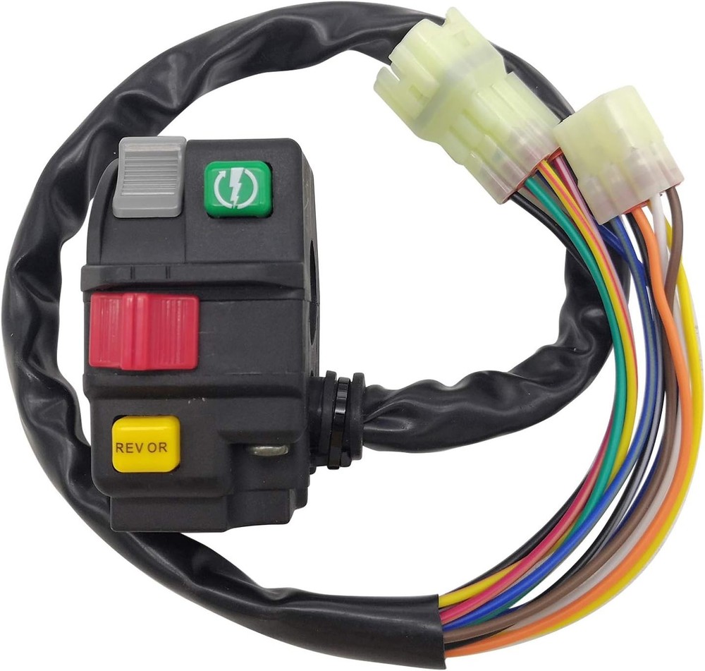 Left Handlebar Control Switch Start Stop Kill Headlight Button for Can-Am Renega