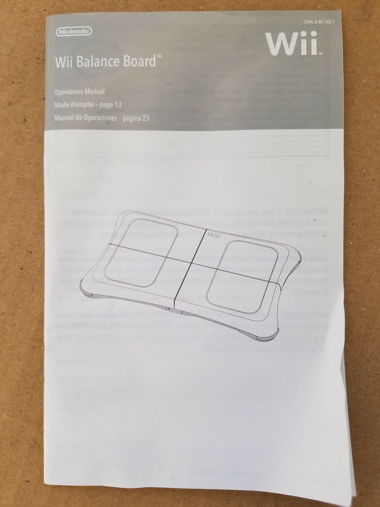 Tested working wii fit board and game bundle. Without box