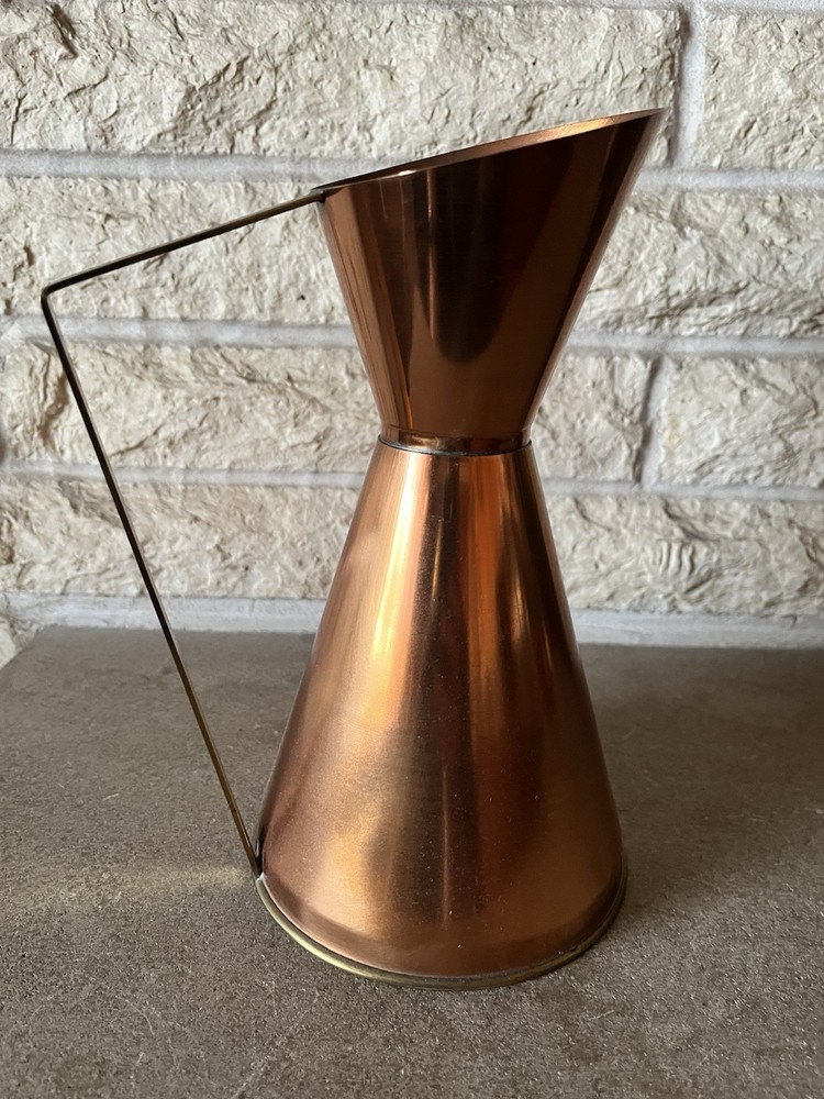 Copper Carafe Pitcher Made In England