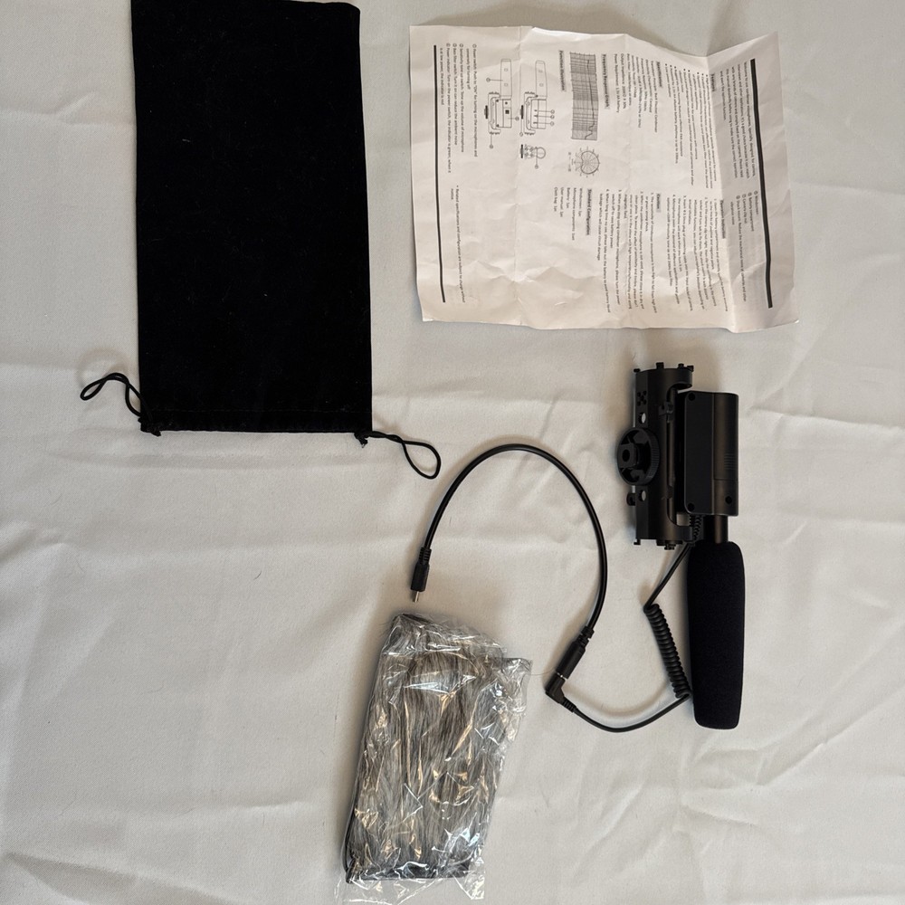 Condenser Microphone For Pro DSLR & Camera