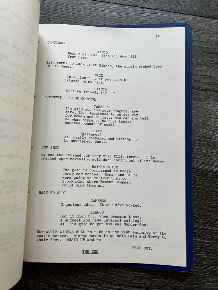 SEARCH TV Show Script The 24 Carat Hit Revised Final Draft 1972 Jack Turley