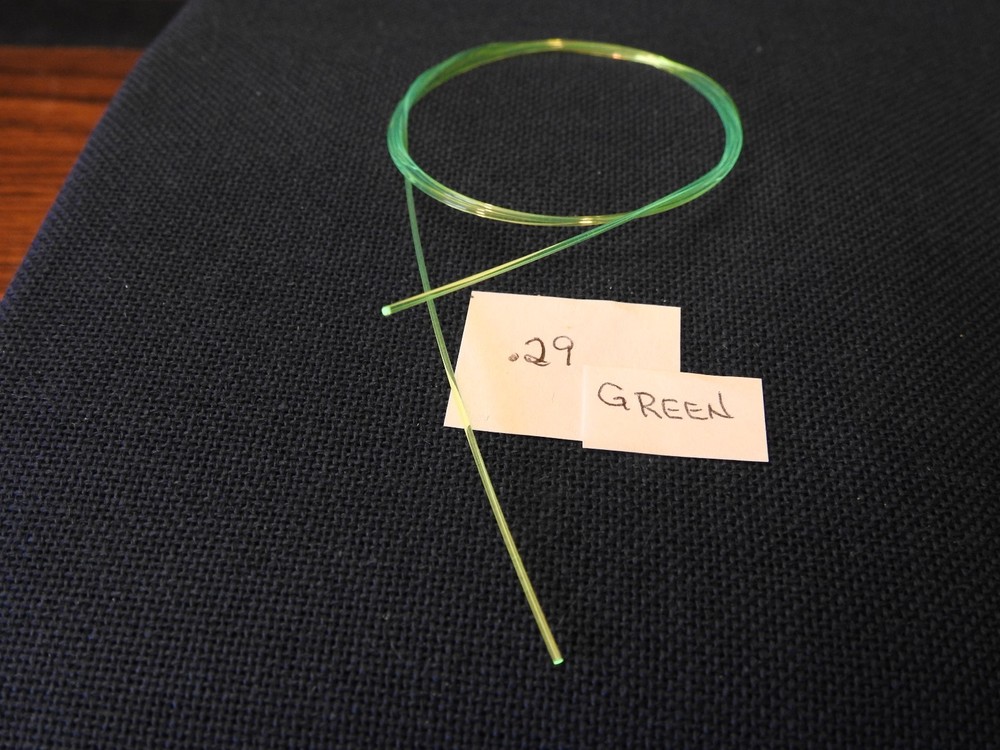 FIBER OPTICS, .029 GREEN