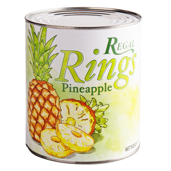 Regal Pineapple - #10 Can 107 oz. (select style below) Note: Brand May Vary
