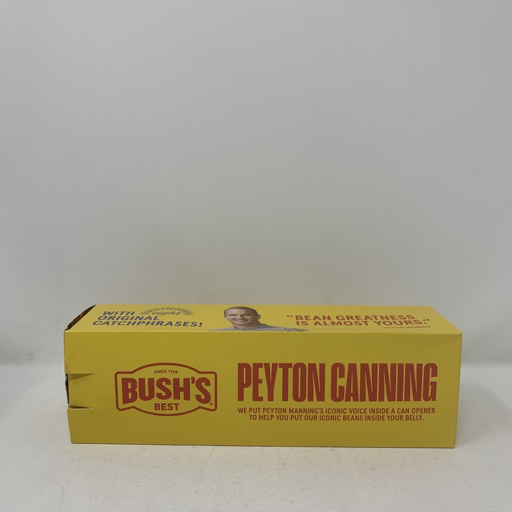 Peyton Manning Bush’s Beans Can Opener