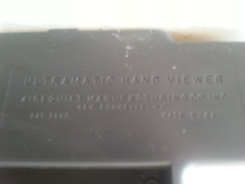 Vintage AIREQUIPT Automatic Slide Viewer Ultramatic