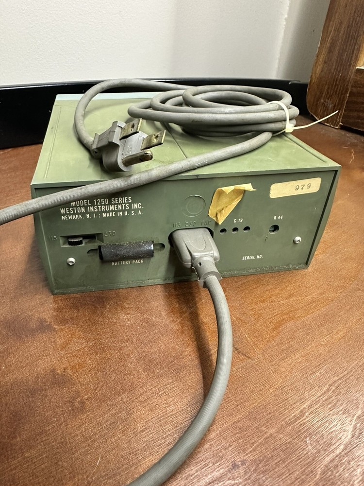 Weston 1250 Frequency counter