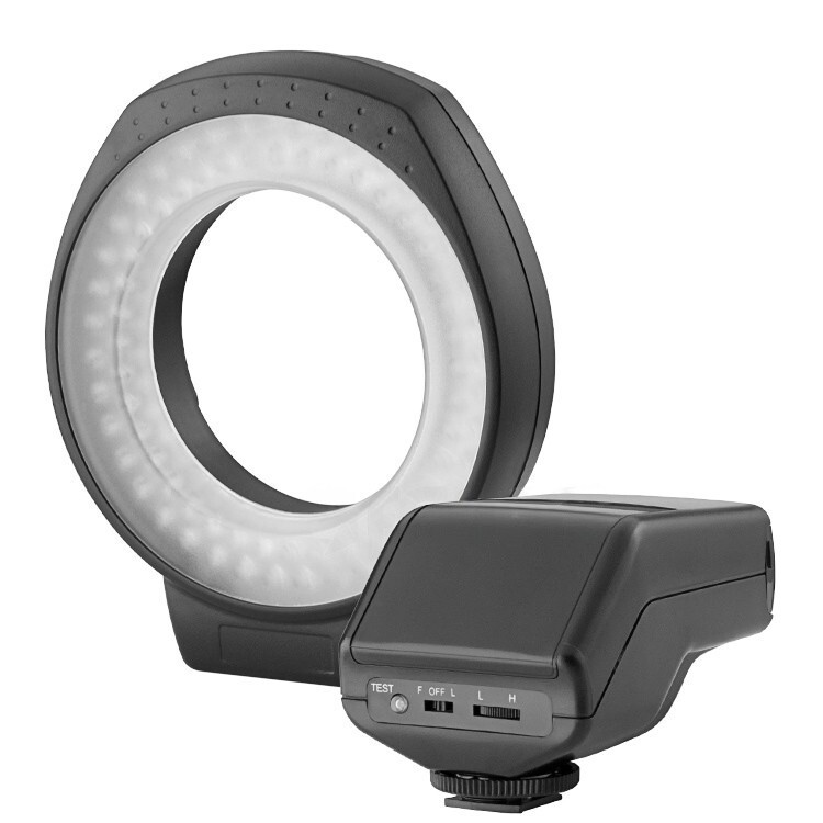 NEEWER LED Macro Ring Light MRC-80FV Flash & Continuous Lighting