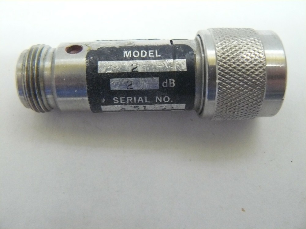 Weinschel Engineering model 2 attenuator 2 dB