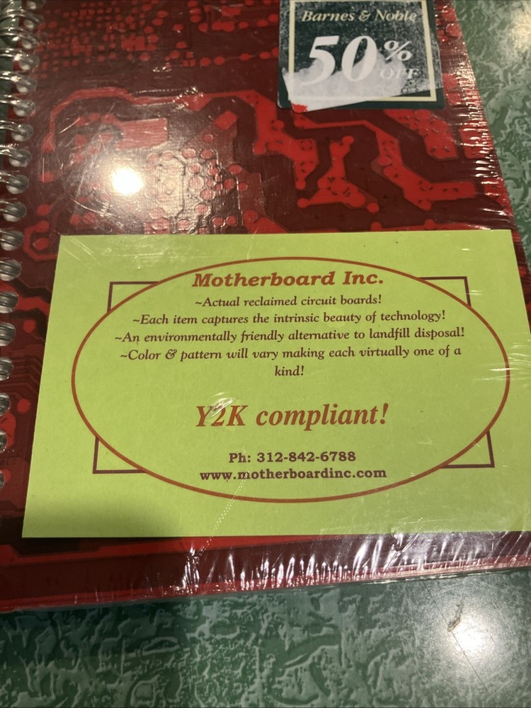 Motherboard Journal Notebook New In Package