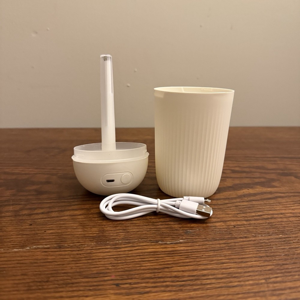 Portable 420ml Aroma Humidifier Egg Shape – LED Night Light, Quiet Mist Diffuser