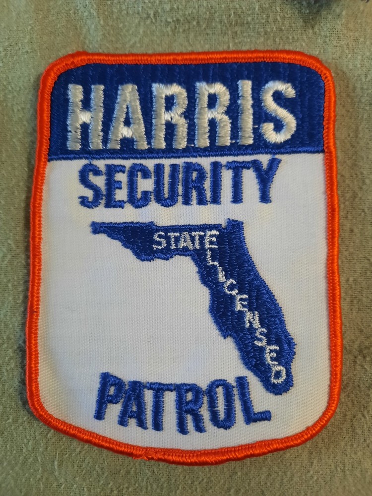 Harris Security Patrol Patch