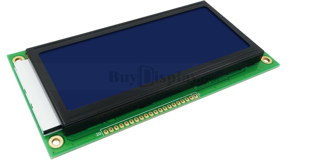 Low-Cost 19264 192x64 Graphic LCD Display Module Blue White Color