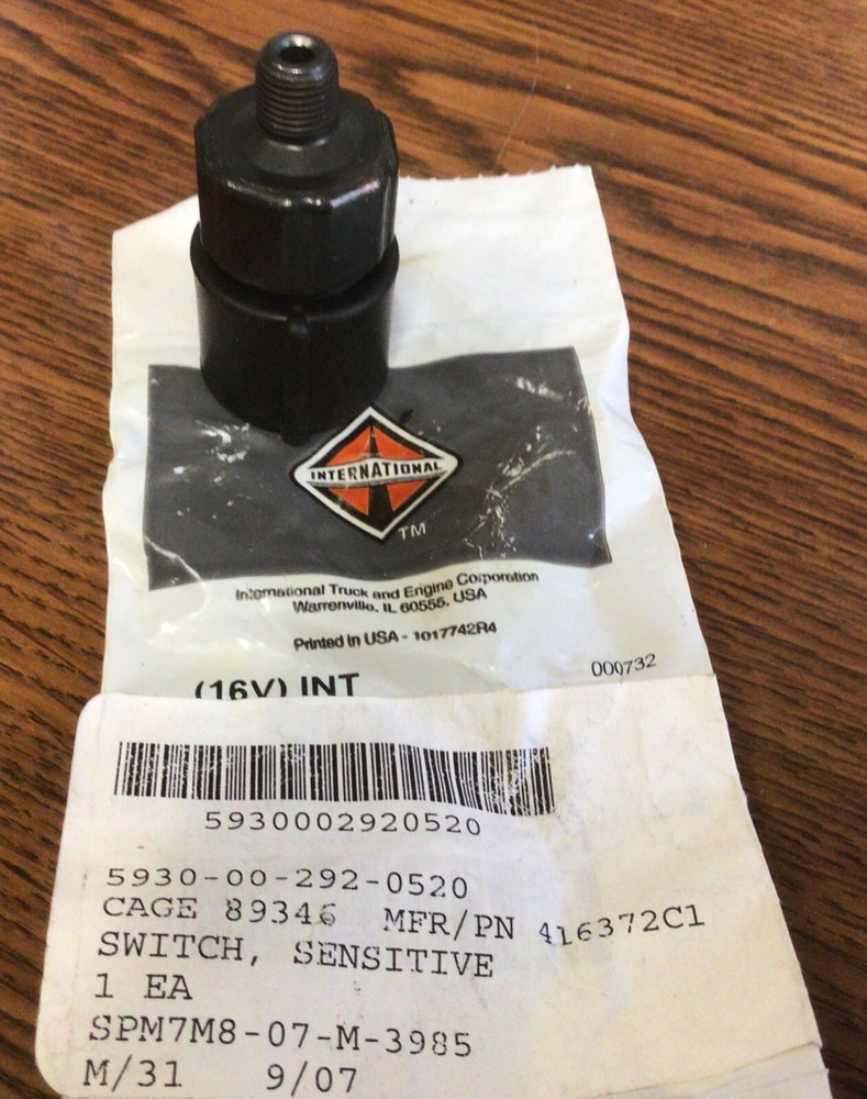 International Navistar Reverse Switch 416372C1