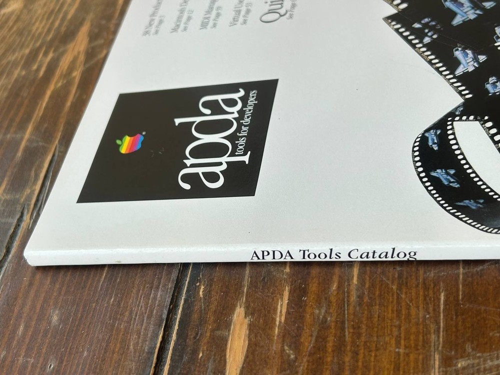 Apple APDA Tools Catalog Feb 1992 Vintage Macintosh Developer Book