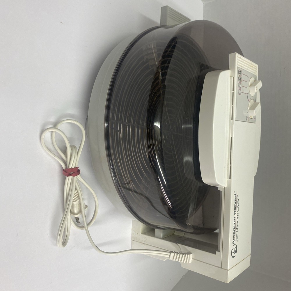 American Harvest Jet Stream Oven White JS-2000 With Expansion Kit Untested