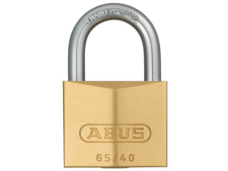 ABUS Mechanical - Cadenas en laiton 65/40mm