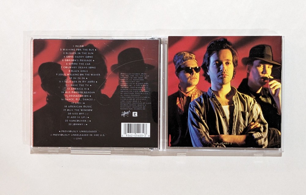 VIOLENT FEMMES signed compact disc ADD IT UP cd GORDON BRIAN VICTOR autograph