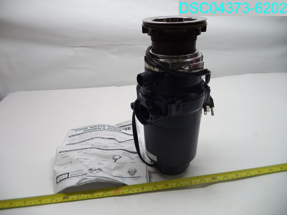 2C4-079956 291PC Whirlaway 1/3 HP Garbage Disposal with Power Cord 029122102911
