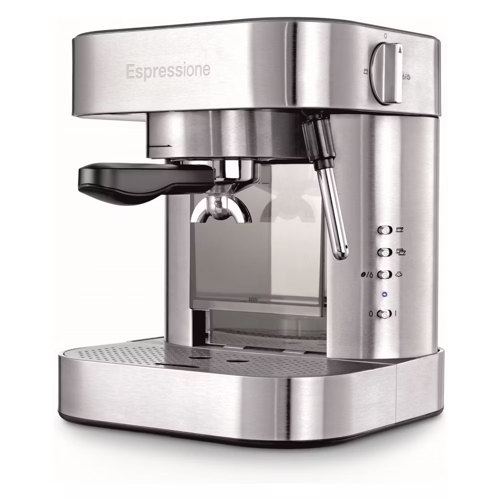 Espressione Automatic Pump Espresso Machine with Thermo Block System Stainless