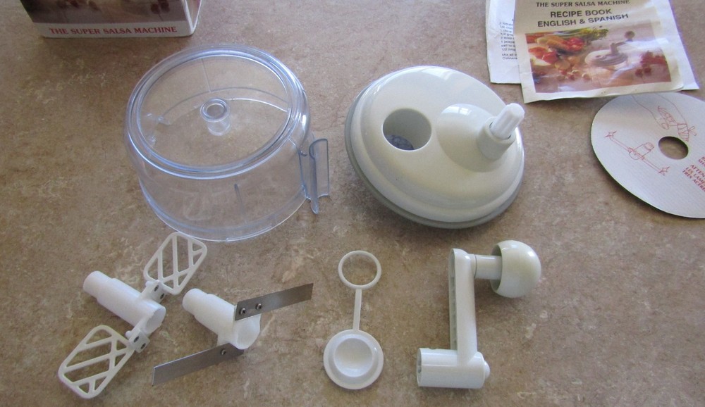 Vintage Quick Chopper -The Super Salsa Machine with Manual