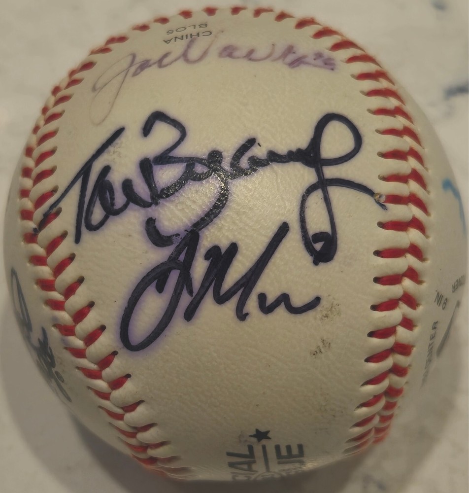 Minnesota Twins Signed Baseball  Joe Mauer & Legends