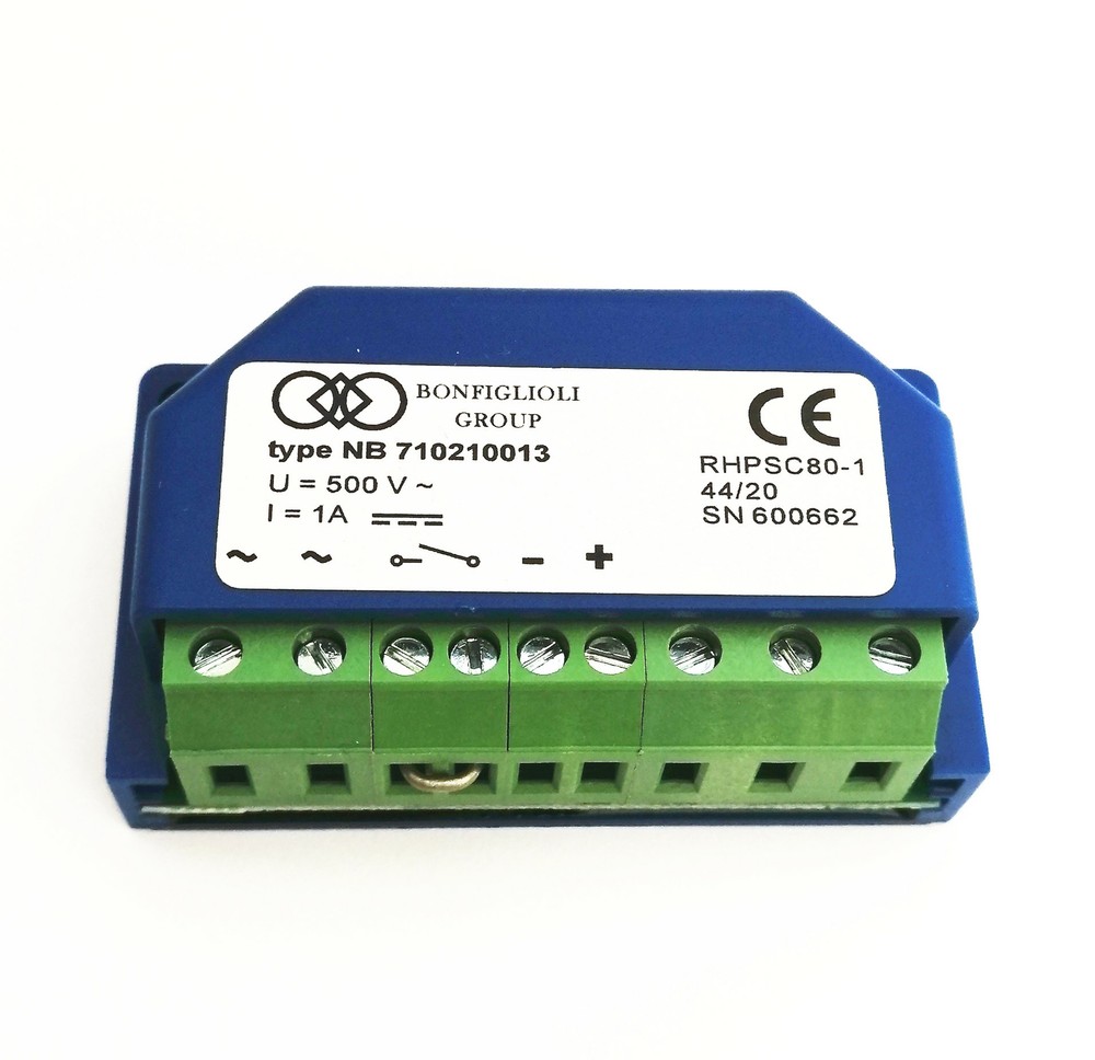 Replace Bonfiglioli Type NB 710210013 RHPSC80-1 500V~ 1A Brake Rectifier Module