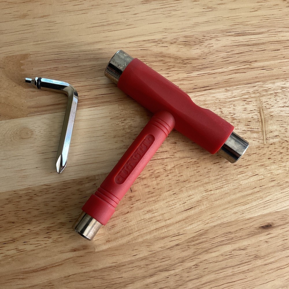 UNIT Multi-Functional All Purpose Skate Skateboard Tool - Red