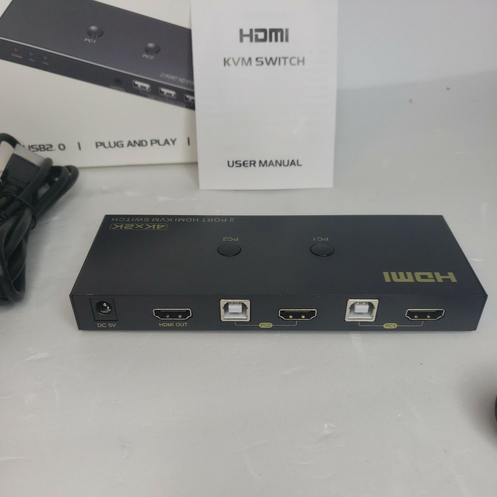 HDMI, DP, DVI, VGA, KVM SWITCH