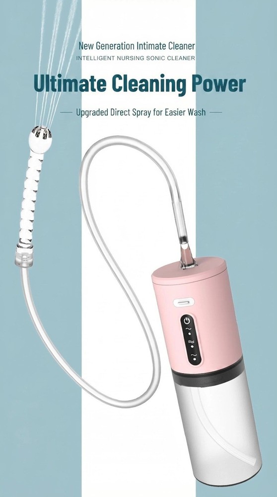 Electric cleaning device, physical doll lower body cleaning device
