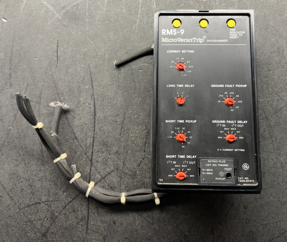 GE RMS-9 MicroVersaTrip Programmer TS20LSKGT2