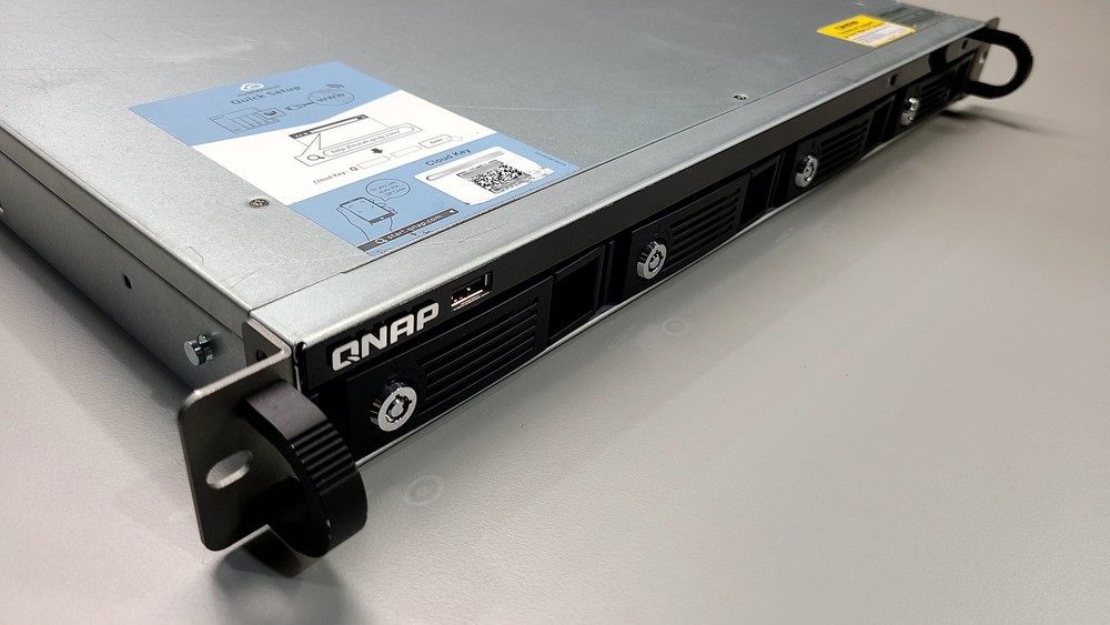 QNAP, TS-431U, Disk Array w/ 6TB Data Storage Systems 4-bay 1U iSCSI NAS