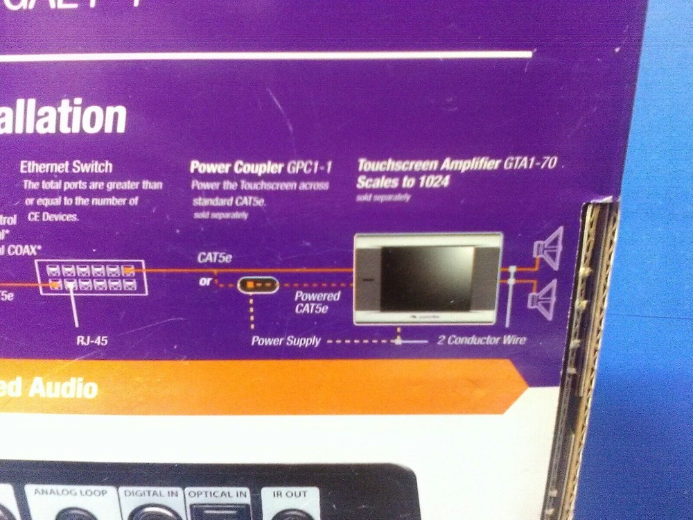 Graphite Five Multi-Source Multi Zone Audio Encoder New In Box