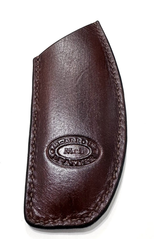 Strider SMF Leather Sheath Handcrafted.