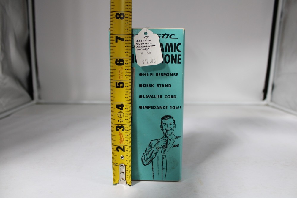 Vintage Dynamic microphone Realistic MC-1000 & Kantleek Atomizer with Box