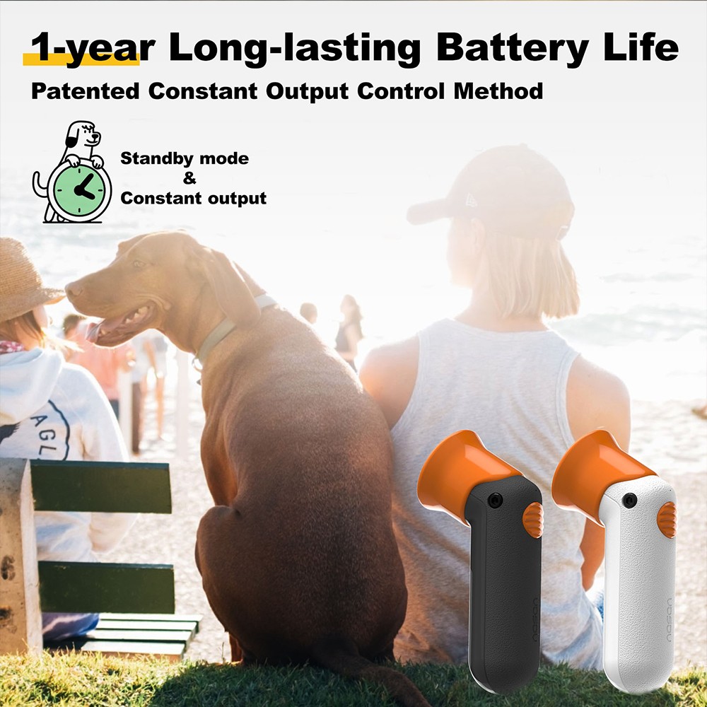 Ultra Sonic Dog Bark Control Repeller Trainer Device with LED Light for Training