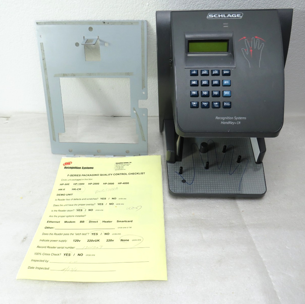 Schlage R-HK-CR Recognition Systems Handkey CR Biometric Reader [CTA]