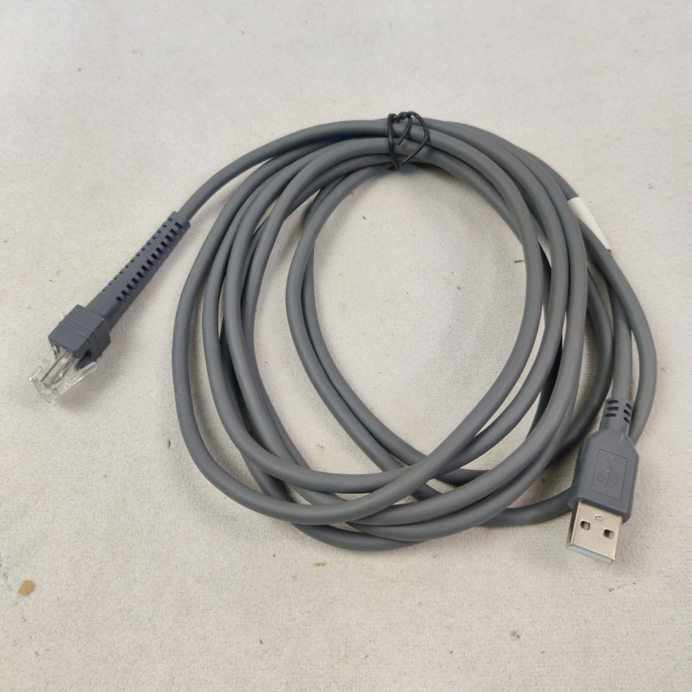 ZEBRA CBA-U01-S10ZAR (NEW OPEN BOX) SCANNER CABLE