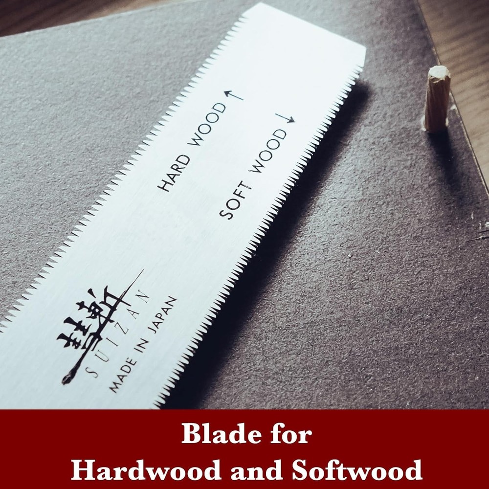 Professional 5" Japanese Pull Saw - Effortless Flush Cuts & Fine Detail Work