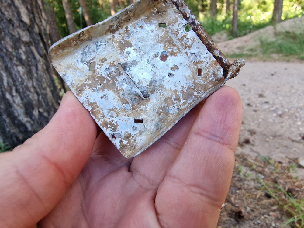 WW2 Original German Buckle Front Item Relic.