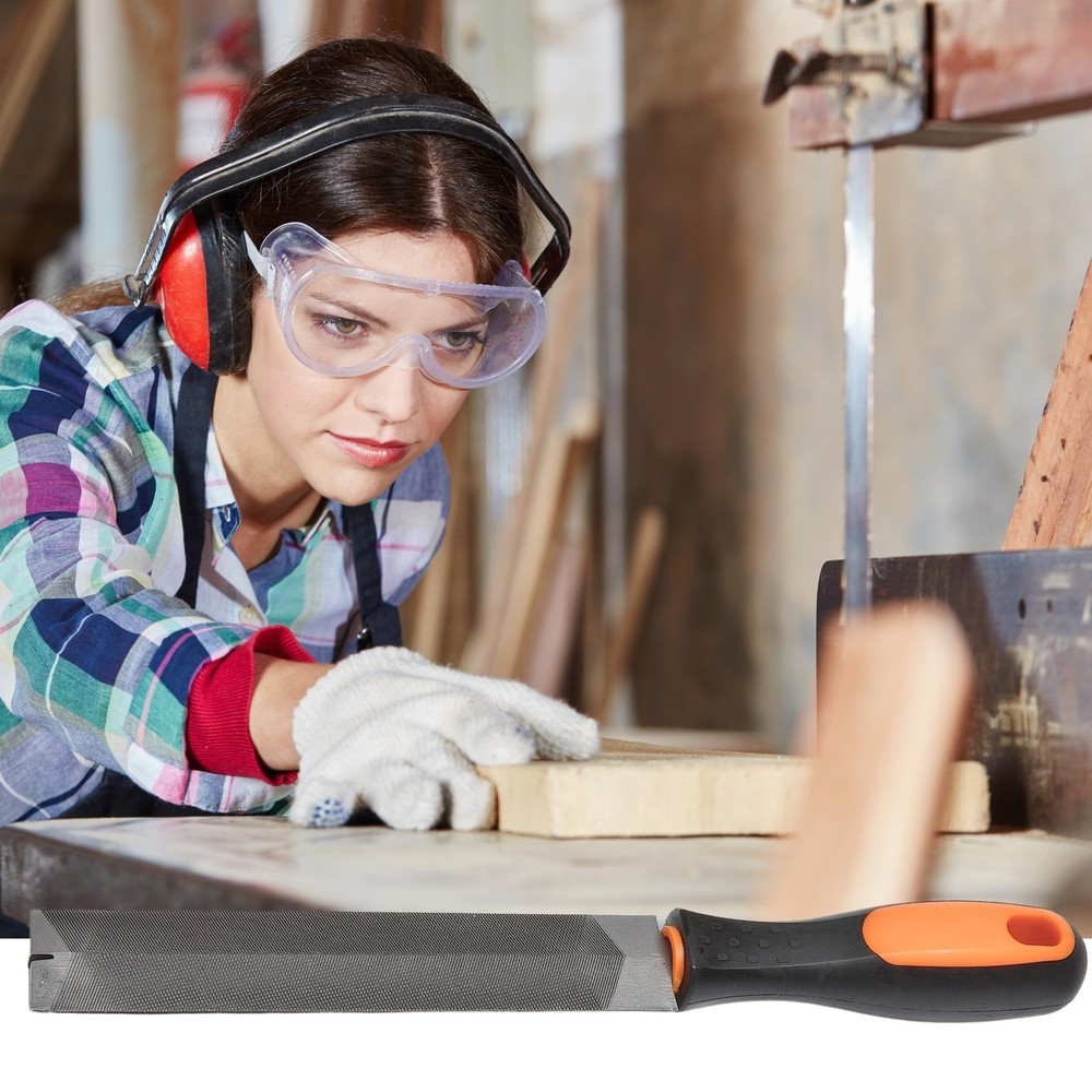 Hand Saw Sharpening Tool Feather Shaped Taper Files Tool Sharpener for Profes...