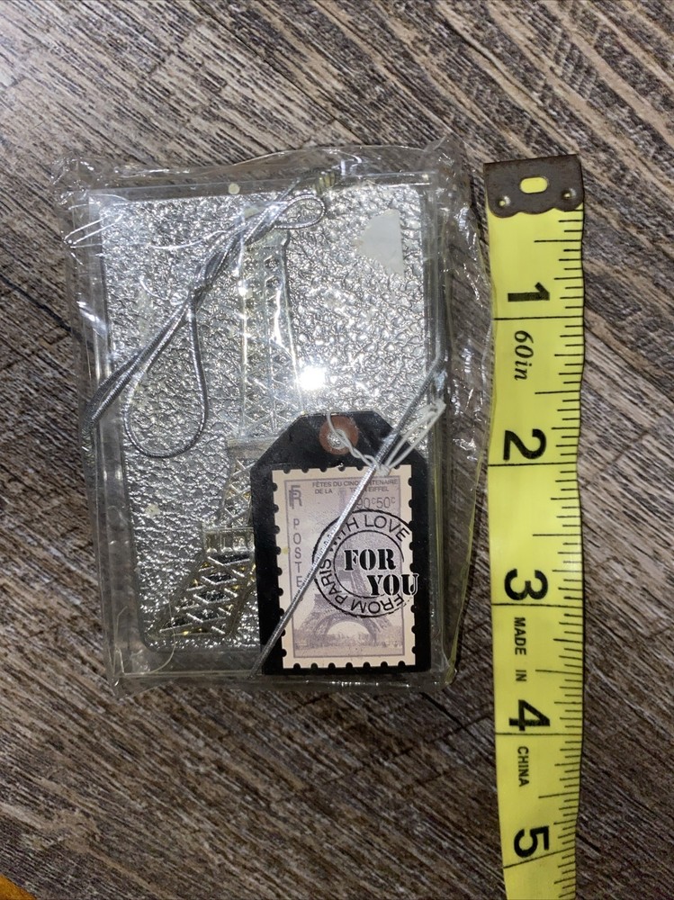 Silvertown Eiffel Tower Paris compact mirror Birthday Christmas