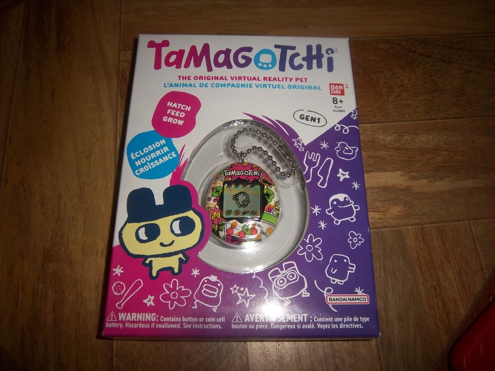 TAMAGOTCHI GEN1 WITH PDQ - NIB