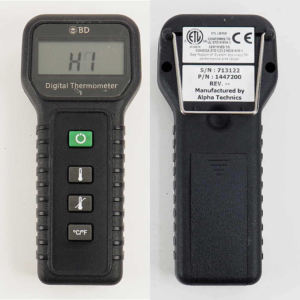 Alpha Technics BD 3000i Digital Precision Clinical Thermometer ONLY! *NO PROBE!*