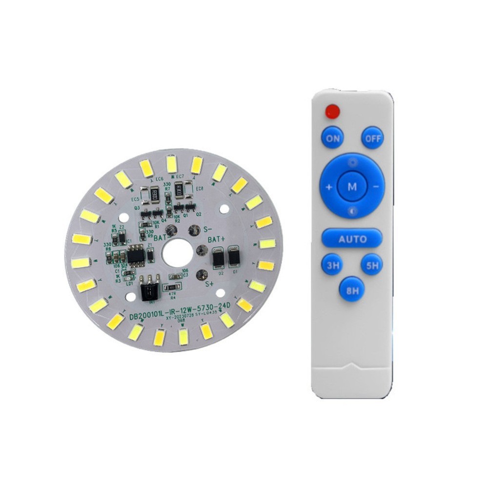 Remote Control Solar Panel Light for For ceiling with Switchable Lighting Modes