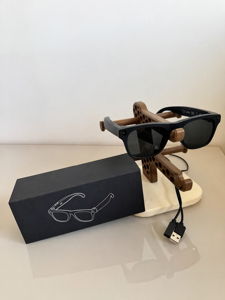 XK One Pro AI Smart Glasses HD Camera Bluetooth Touch Control