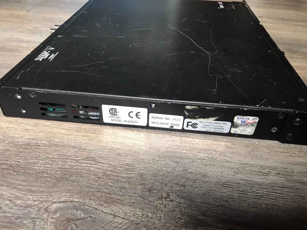 Folsom Image PRO HD All-in-one Signal Processor - SW Version 3.02 - Rack Mount