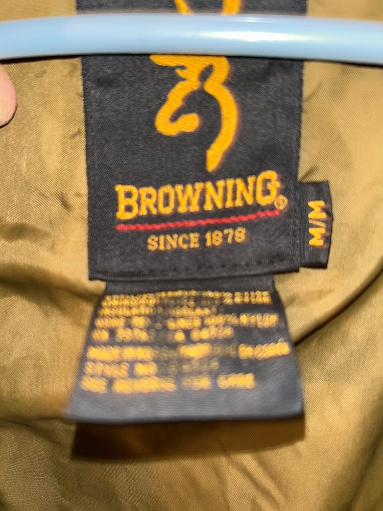 Vintage browning mossy oak fall foliage coat